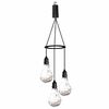 Luxform Lampe suspendue &agrave; LED &agrave; piles avec 3 ampoules Apollo
