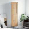 vidaXL Buffet haut Ch&ecirc;ne sonoma 34,5x34x180 cm Bois d'ing&eacute;nierie