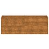 vidaXL Jardini&egrave;re sur&eacute;lev&eacute;e 196x50x69 cm Acier Corten