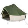 vidaXL Tente familiale tipi 12 personnes vert imperm&eacute;able