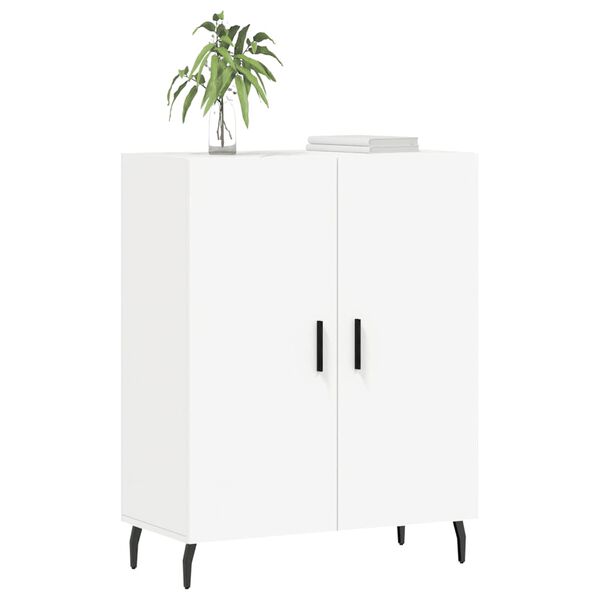 vidaXL Buffet blanc 69,5x34x90 cm bois d'ing&eacute;nierie