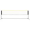 vidaXL Filet de badminton r&eacute;glable 500x103x94-158 cm M&eacute;tal