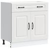 vidaXL Armoire de cuisine Kalmar blanc bois d'ing&eacute;nierie
