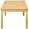 vidaXL Table basse de jardin 110x60x45 cm Bois solide d'acacia
