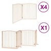 vidaXL Barri&egrave;re pour chien porte pliable 12 panneaux bois de peuplier