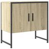 vidaXL Armoire lavabo de salle de bain ch&ecirc;ne sonoma 60x33x60 cm