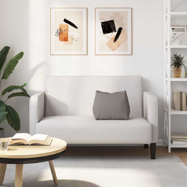 vidaXL Coussin de Dos Taupe 45 x 20 x 35 cm tissu