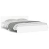 vidaXL Cadre de lit sans matelas blanc 180x200 cm