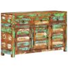 vidaXL Buffet 110x30x65 cm Bois massif de r&eacute;cup&eacute;ration
