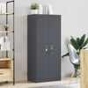 vidaXL Armoire de rangement Anthracite 60 x 40 x 140 cm Acier