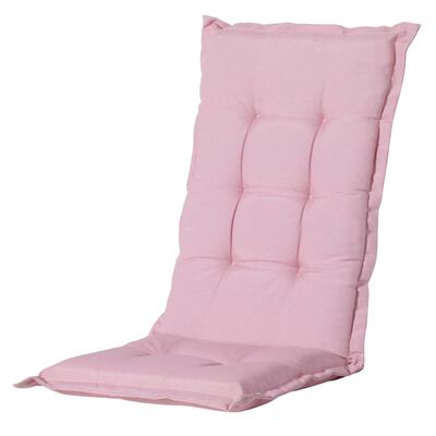 Madison Coussin de chaise à dossier bas Panama 105x50 cm Rose pâle