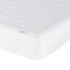 vidaXL Lit de jour avec matelas gris clair 90x190 cm tissu