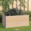 vidaXL Jardini&egrave;res sur&eacute;lev&eacute;es 3 pcs 80x120 cm Bois de pin solide