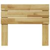 vidaXL T&ecirc;te de lit 80 cm bois massif de ch&ecirc;ne