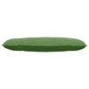 vidaXL Coussin de Dos Vert clair 120 x 50 cm Tissu en velours c&ocirc;tel&eacute;