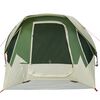 vidaXL Tente de camping de cabine 4 personnes vert imperm&eacute;able