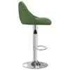 vidaXL Tabouret de bar Vert foncé Velours