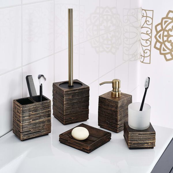 RIDDER Porte-brosse &agrave; dents Brick Antique