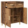 vidaXL Buffet Bois ancien 34 x 69,5 x 89 cm Bois d'ing&eacute;nierie