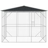 vidaXL Cage pour oiseaux Anthracite 227 x 310 x 247 cm Acier galvanis&eacute;
