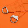 vidaXL Voile de parasol Tissu Oxford triangulaire 5x6x6 m orange