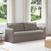 vidaXL Canap&eacute; 180cm Taupe M&eacute;tал