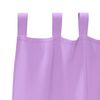 vidaXL Rideaux occultants avec anneaux 2 pcs Violet 140 x 140 cm