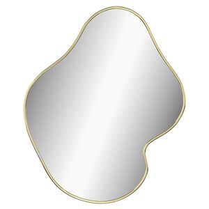 vidaXL Miroir mural Dor&eacute; 50x40 cm