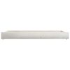 vidaXL Tiroirs de lit 2 pcs Blanc Bois de pin massif