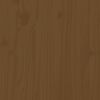 vidaXL Banc de jardin marron miel 110x38x45 cm bois de pin massif