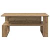 vidaXL Table basse Ch&ecirc;ne artisanal 90 x 50 x 40 cm Bois d'ing&eacute;nierie