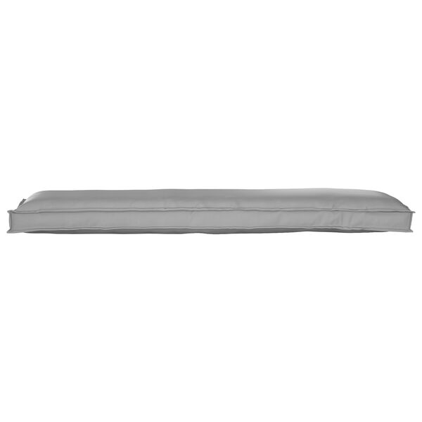 vidaXL Set de coussins de palette 2 pcs Gris 150 x 40 x 8 cm