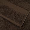 vidaXL Ensemble de serviettes de qualit&eacute; sup&eacute;rieure SOLUND 6pcs marron