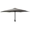 ProGarden Parasol de jardin Monica 270 cm gris fonc&eacute;