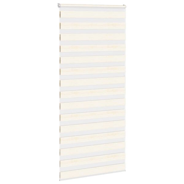 vidaXL Store z&egrave;bre beige marbr&eacute; largeur du tissu 95,9 cm polyester