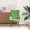 vidaXL fauteuil Vert clair 63 x 67 x 94 cm Velours
