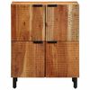 vidaXL Buffet avec étagère Marron 60 x 33 x 75 cm Bois d'acacia massif