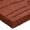 vidaXL Pierre de marchage 6 pcs Rouge 60,5 x 25 x 2 cm Caoutchouc