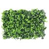 &nbsp;vidaXL Cl&ocirc;ture &agrave; feuilles artificielles 6 pcs vert 40x60 cm
