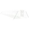 vidaXL Serre avec cadre en acier blanc 60 m&sup2; 20x3x2 m
