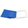 vidaXL Chaises de plage pliables lot de 2 Bleu