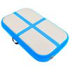 vidaXL Tapis gonflable de gymnastique avec pompe 60x100x20 cm PVC Bleu