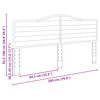 vidaXL T&ecirc;te de lit Ch&ecirc;ne artisanal 200 cm Bois d'ing&eacute;nierie