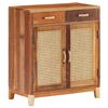 vidaXL Buffet 65x35x75 cm Bois de r&eacute;cup&eacute;ration solide