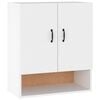 vidaXL Armoire murale Blanc 60x31x70 cm Bois d'ing&eacute;nierie