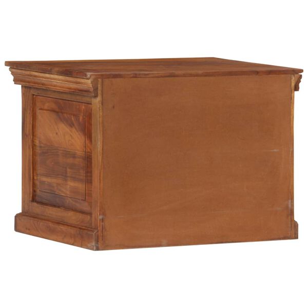 vidaXL Armoire &agrave; chaussures 60x40x41 cm Bois d'acacia massif
