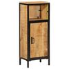 vidaXL Armoire de salle de bain 40x27x90cm bois massif manguier et fer