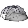 vidaXL D&ocirc;me de tente de piscine 640 x 432 x 205 cm Avec filet