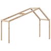 vidaXL Toit de lit pour enfants 213x85,5x144,5 cm bois de pin massif