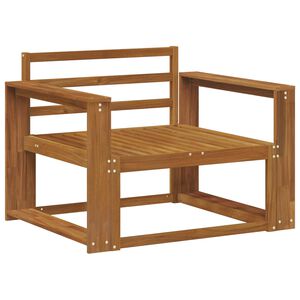 vidaXL Sofa de milieu ext&eacute;rieur Bois d'Acacia Massif Naturel